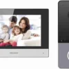 Hikvision- HiLook Set of door station (intercom) and 7″ apartment monitor